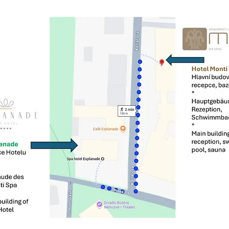 Esplanade, Dependance Monti Szálloda